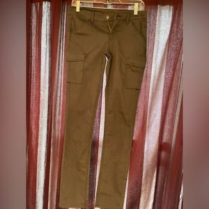 Uniqlo Gray Skinny Cargo Pants - Size 4